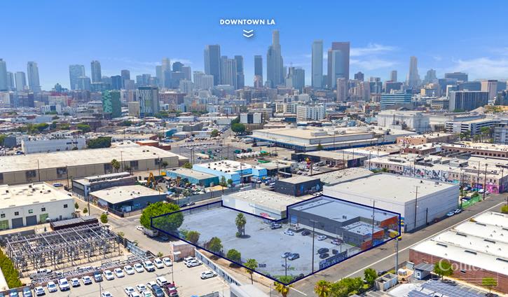 FOR SALE: Â± 59,967 Land SF | Covered Land Development Site | Arts District LA | 527 Colyton St